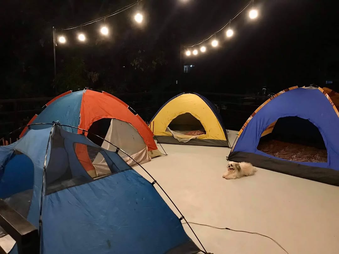 Rooftop camping experience at Location One Eighty